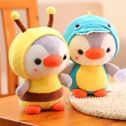 Penguin Plush Toy Animal Penguin Cosplay Bee Frog Dinosaur Stuffed D`AU