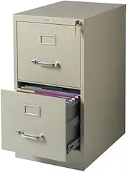 (Putty) - 60cm Deep 2-Drawer Letter-Size Commercial Vertical File Colour: Putty