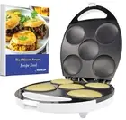 Maker and Mini Pancake Maker by StarBlue with FREE Arepa Recipes eBook - Quick a