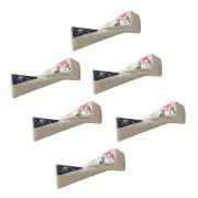 6 Pcs Japanese Chopsticks Rest Chopsticks Stand Rest Ceramic Chopstick Rest