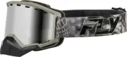 Fly Racing Focus SE Kryptek Snow Goggles Moss Gray w/Silver Mirror Lens