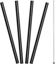 [Lurch] Straws, Straight, 15 cm, Set of 4, Straws, Stainless Steel, Reusable, Safe, BPA-Free