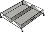 B Baosity Under Bed Shoe Storage Shoe Organizer Metal for Apartment Space Saving Underbed for Bedroom Shoe Rack Storage Container