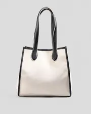 [Ava And Ever] Ava And Ever Women's Lucy Big Bag in Cream/Black One Size Cream/Black