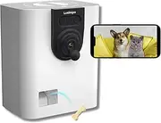 Pet Camera with Treat Dispenser, Tossing for Dogs/Cats, WiFi, 1080P Camera, Live Video, Auto Night Vision, 2-Way Audio, Compatible with Alexa & Google Home, No Monthly Fee