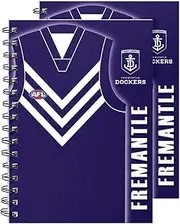 Fremantle Dockers Wire Bound A5 Notebooks