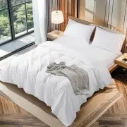 100% Cotton 1200 Thread Count Queen Size Sheets Set,16 inches Deep Pocket,Bed...