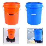 Car Wash Bucket Car Cleaning Container for Household Camping Gardening