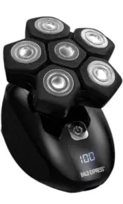 The Bald Express Electric Head Shavers for Bald Men - - 5 in 1 Mens Cordless ...