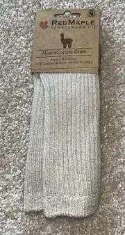 Alpaca Socks - Copper Ion Technology Casual Alpaca Sock Adult Medium