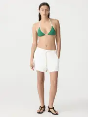 French Terry Side Stripe Short
