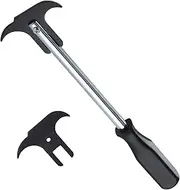 SPEEDWOX Oil Seal Puller O Rings Grease Seal Puller Oil Grease Seal Puller with Double Hook Tips and Oil Seal Removal Tool with Extra Blade for Car Repair
