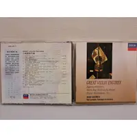 在飛比找蝦皮購物優惠-二手CD great violin encores  A47