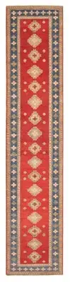 Vintage Hand-knotted Runner Rug 2'9" x 13'3" Traditional Wool Carpet