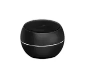 AI Smart Bluetooth Wireless Small Sound Cannon Manual Voice Control Portable Mini Speaker-Black