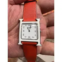 在飛比找蝦皮購物優惠-Hermes 經典款 手錶 原廠盒裝
