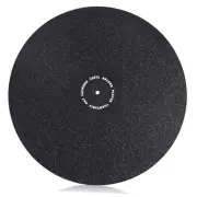 12 Inch Wool Turntable Slipmat, Anti Vibration Record Platter Mat for