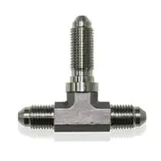 Aeroflow Stainless Steel Tee Bulkhead -4AN, AF324-04