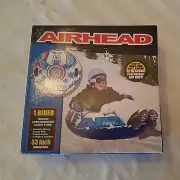 Airhead Subzero Snow Sled Tube Heavy Duty PVC with handles 33” New Open Box