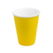 36x Latte Cup Maize Yellow 200mL Bevande Tapered Coffee Cups Hot Chocolate Drink