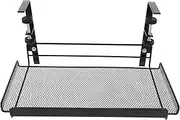 Mipcase Under Desk Wire Storage Basket Organizer Office Organizer for Books Files and Supplies for Home Office Study and Dorm Rooms Durable Design
