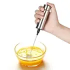 Electric Stirrer, Frother, Stainless Steel Coffee Stirrer Mixer Blender Elect...