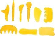 1Set Facial Scraping Massagers Safe and Tools for Relaxation Skin Care and Toxin Removal for Home and