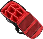 Camera Backpack, Digital Camera Bag, Camera Storage Case, Travel Double Shoulders Bag Waterproof, for Photographers Men Women, for Travel Hiking