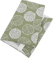 Veemoon Washable Soft Fabric Book Covers for Journals Notebooks and Planners Reusable and Removable Book Protector Sleeve Versatile Design