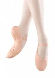 Bloch S0258G Pink Toddler 13C (fits 12.5) Dansoft Leather Split-Sole Ballet Shoe