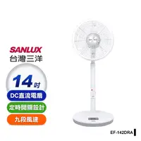 在飛比找生活市集優惠-【SANLUX 台灣三洋】 14吋DC直流馬達電風扇(EF-