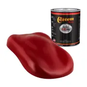 Hot Rod Flatz Blood Red Urethane Automotive Flat Car Paint, Quart Only