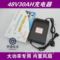 在飛比找蝦皮購物優惠-(台灣發貨）摩托車配件電動車充電器48v30ah充電器電動三