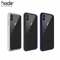 在飛比找momo購物網優惠-【hoda】iPhone X/Xs 晶瑩鋼化玻璃軍規防摔保護