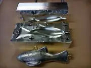 Heavy Dredge Fish Weight Mold - 10 LB - CNC Machined -Downrigger Weights