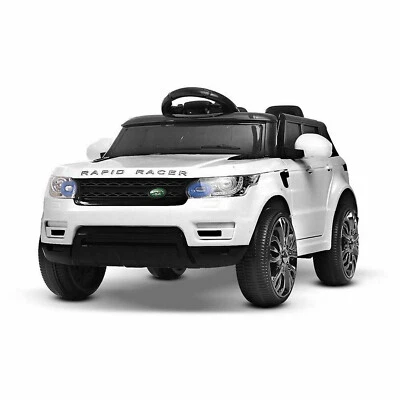 Range Rover Replica Electric 12V Kids Ride On Car White