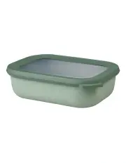[Mepal] Cirqula Rectangular 1000ml in Nordic Sage