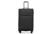 Tosca So-Lite 79cm/120L Suitcase Luggage Travel Checked Trolley Case Black