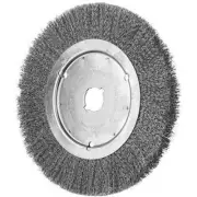 Pferd Wheel Brush with Arbor Hole Crimped RBU ST 250 x 20mm 43506505