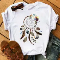 在飛比找蝦皮購物優惠-foao888現貨Dreamcatcher T-shirt夏