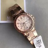 在飛比找Yahoo!奇摩拍賣優惠-歐美代購「公司貨 」MICHAEL KORS 大錶盤晶鑽奢華