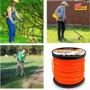 String Trimmer Line Commercial Grade Orange Pentagon Weed Eater String Premium