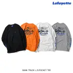 LESSTAIWAN ▼ LAFAYETTE BANK TRUCK L/S POCKET TEE LA190121