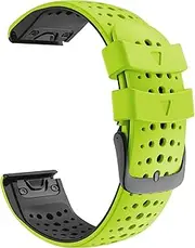 [UMCNVV] Hot 22mm Watchband For Garmin Fenix 6 6 Pro 5 5 Plus 3 Silicone Band For Approach S60 S62 forerunner 935 945 Easyfit Wrist Strap