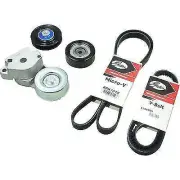 Fan Belt Set, Pulleys, Tensioner for 4D56T Mitsubishi Triton MN ML, Challenger