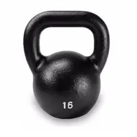 在飛比找PChome24h購物優惠-壺鈴16KG 訓練壺鈴 經典壺鈴 kettlebell 鑄鐵