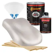 HOT ROD FLATZ Iridium Silver Metallic Quart Kit URETHANE Flat Auto Car Paint Kit