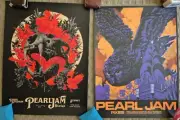 PEARL JAM DARK MATTER WORLD TOUR SYDNEY SAT 23 NOVEMBER 2024 POSTER x2 FINAL DAY