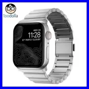 NOMAD Aluminium Band/Strap for Apple Watch 42/44/45/49 mm, Silver