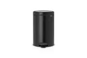 NewIcon Pedal Bin 12L Matt Black